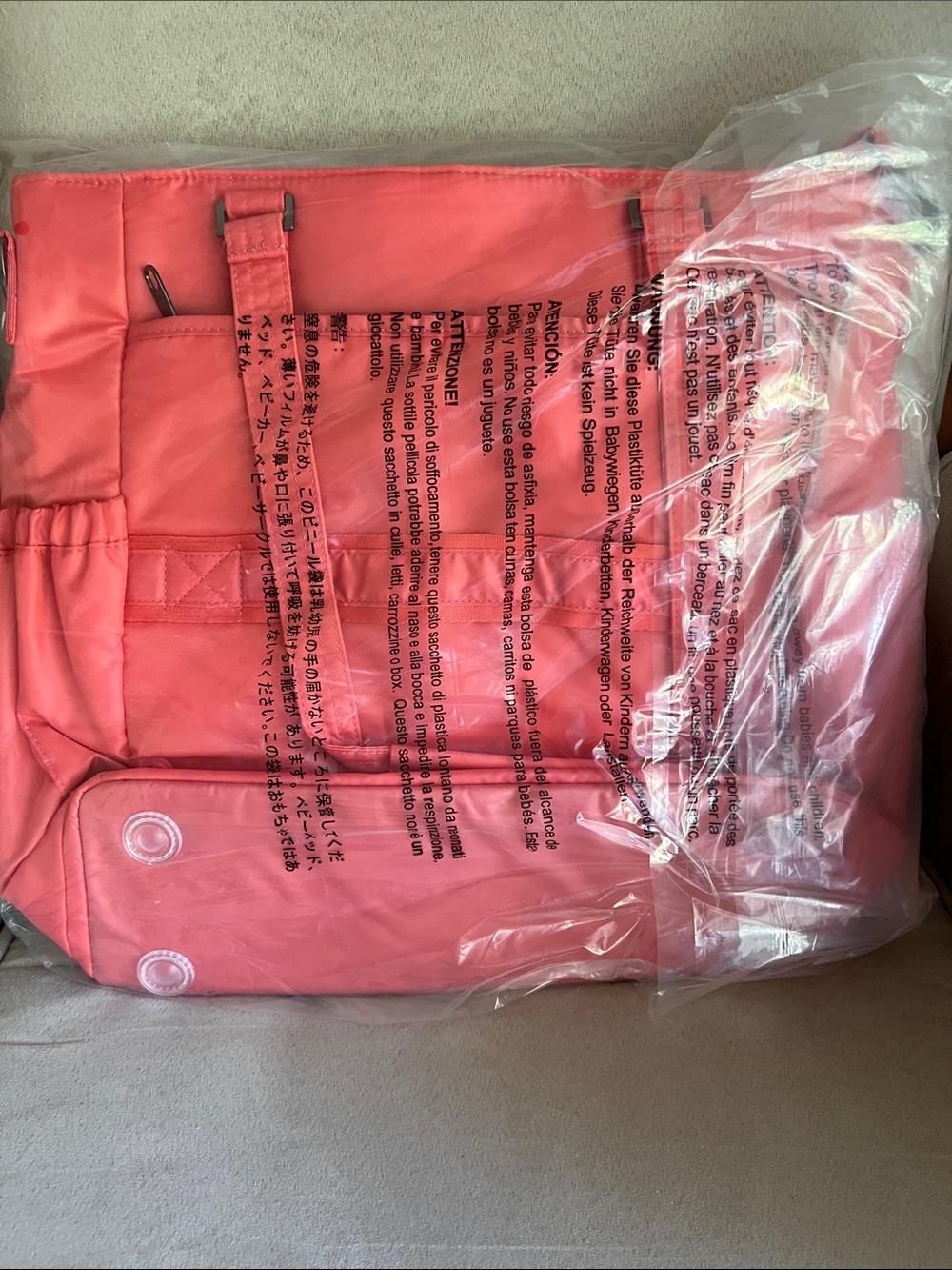 NWT Lug Legacy Collection Ace Tote Bag in Rosy Glow - Picture 3 of 12